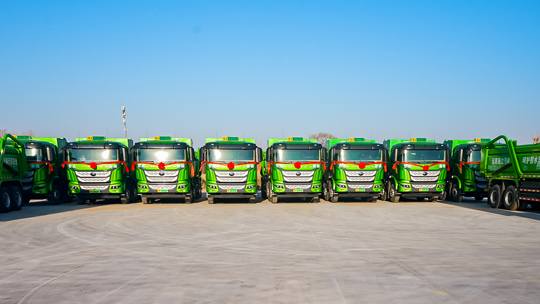 實力見證 | 50臺宇通氫能源重卡交付河南航空港，開啟零碳物流新征程